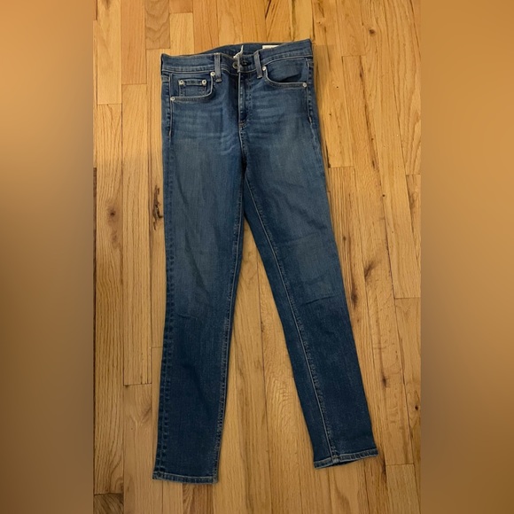rag & bone Denim - Rag & Bone High Rise Ankle Skinny Jeans